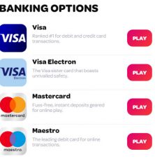 Spin casino banking options