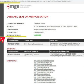 Digimedia MGA license