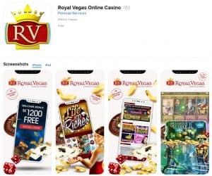 Royal Vegas casino ios app