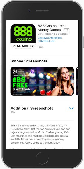 888 casino iphone app