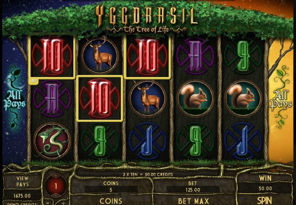 Microgaming Yggdrasil the tree of life slots