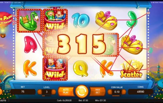 NetEnt Theme park slots