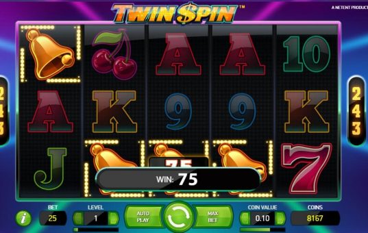 NetEnt TwinSoin Slots at 888 casino