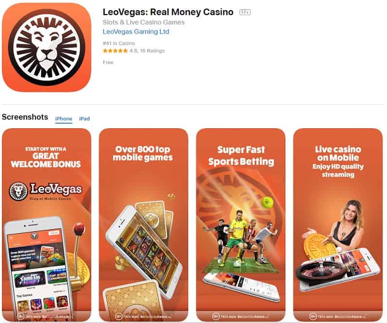 Leovegas App Ios Leovegas App Ios
